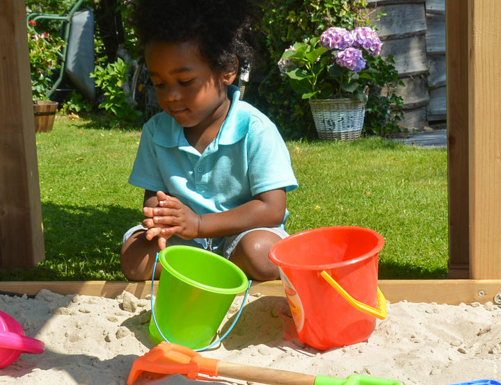 Jungle Palace | Tower playhouse with fireman's pole